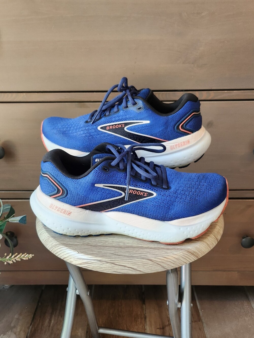 Brooks Women's Glycerin 21 Running Shoes Blue